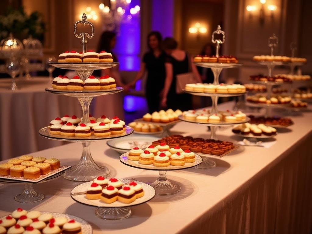 Event dessert buffet